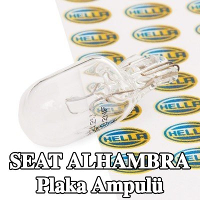 HELLA Plaka ampulü — SEAT Alhambra