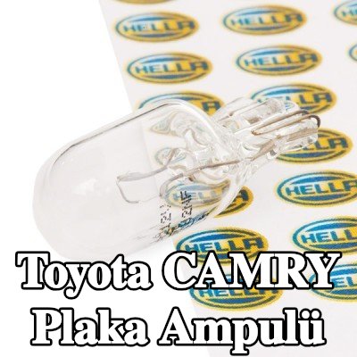 HELLA Plaka ampulü — 1990 Toyota Camry