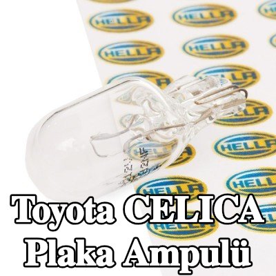 HELLA Plaka ampulü — 1990 Toyota Celica