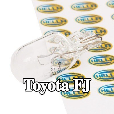 HELLA مصباح لوحة الأرقام — Toyota Fj