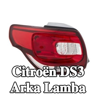 HELLA Arka lamba Sol, ampul tutuculu, ampul içermez — Citroën Ds3