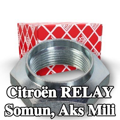 FEBI BILSTEIN Somun, aks mili — 1995 Citroën Relay