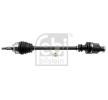 FEBI BILSTEIN Fren hortumu Ön Aks Sağ, 655mm — Peugeot 308 (3)