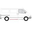 BLIC Külbütör paneli, sağ, yan montaj — 1990 Ford Transit (2)