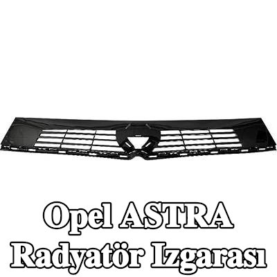 DIEDERICHS Radyatör ızgarası, siyah — Opel Astra