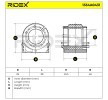 RIDEX Ön Aks Her İki Taraf Anti-roll Bar Burcu, 25, 0mm, Kauçuk — Chevrolet Cruze (4)
