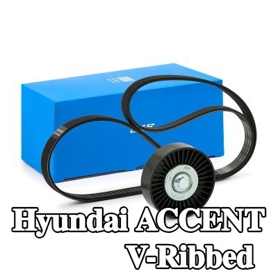 SKF مجموعة أحزمة V-Ribbed — Hyundai Accent