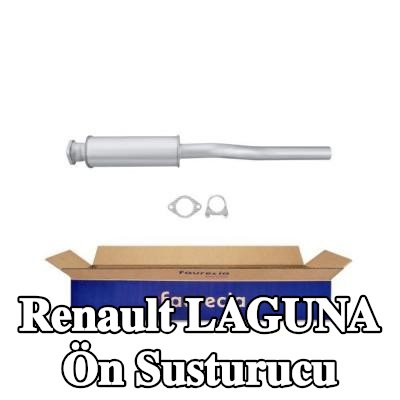 HELLA Ön susturucu Ön, montaj parçaları ile — 2000 Renault Laguna
