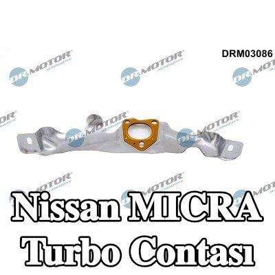 DR.MOTOR AUTOMOTIVE Isı kalkanı ile turbo contası — 2016 Nissan Micra