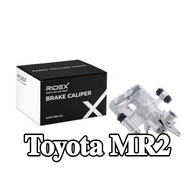 RIDEX مكابح المحور الخلفي, المحور الخلفي الأيمن, بدون حامل — Toyota Mr2