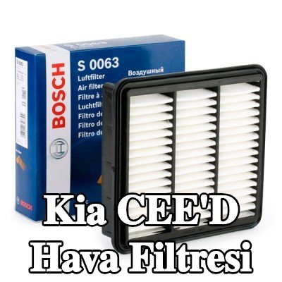 BOSCH Hava filtresi — 2012 Kia Cee'd