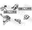 FEBEST Sağ Ön Motor Yatağı — 2011 Nissan Altima (2)