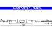 ATE El freni kablosu 1283mm — BMW Z3 (1)