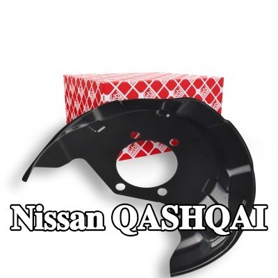 FEBI BILSTEIN لوحة دعم قرص الفرامل للمحور الخلفي الأيسر — Nissan Qashqai