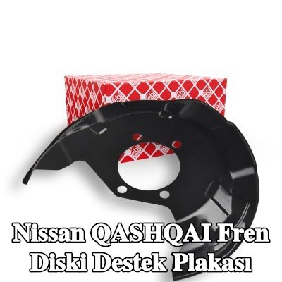 FEBI BILSTEIN Fren diski destek plakası Arka Aks Sol — Nissan Qashqai