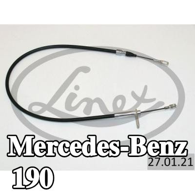 LINEX كابل، فرامل الخدمة — Mercedes-Benz 190