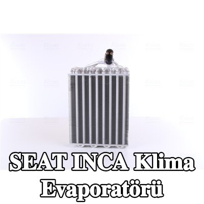 NISSENS Boru ile klima evaporatörü — SEAT Inca