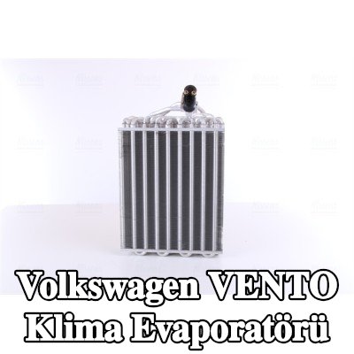 NISSENS Boru ile klima evaporatörü — Volkswagen Vento