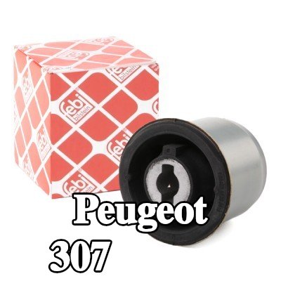 FEBI BILSTEIN جلبة المحور للمحور الخلفي الأيسر, المحور الخلفي الأيمن — Peugeot 307