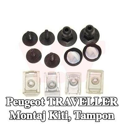 VAN WEZEL Montaj Kiti, tampon — Peugeot Traveller