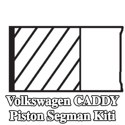 MAHLE Piston Segman Kiti — Volkswagen Caddy