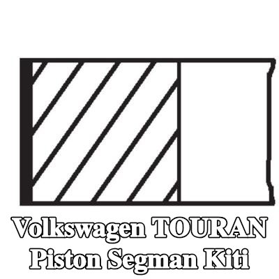 MAHLE Piston Segman Kiti — Volkswagen Touran