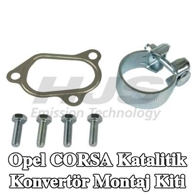 HJS Katalitik konvertör montaj kiti — 2012 Opel Corsa