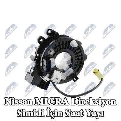 NTY Direksiyon simidi için saat yayı — Nissan Micra