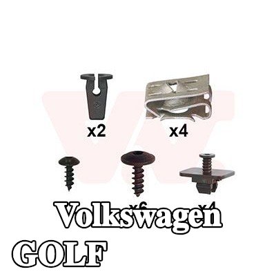 VAN WEZEL طقم التثبيت، المصد — 2016 Volkswagen Golf