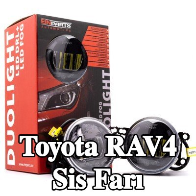 EINPARTS Sis Farı DUOLIGHT, Ön, H11, H8, LED, kablo seti ile, montaj kiti ile — 2016 Toyota Rav4