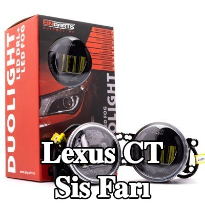 EINPARTS Sis Farı DUOLIGHT, Ön, H11, H8, LED, kablo seti ile, montaj kiti ile — Lexus Ct