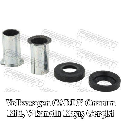 FEBEST Onarım Kiti, V-kanallı kayış gergisi — Volkswagen Caddy