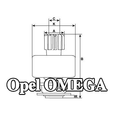 HC-Cargo المحرك، المُشغّل — Opel Omega