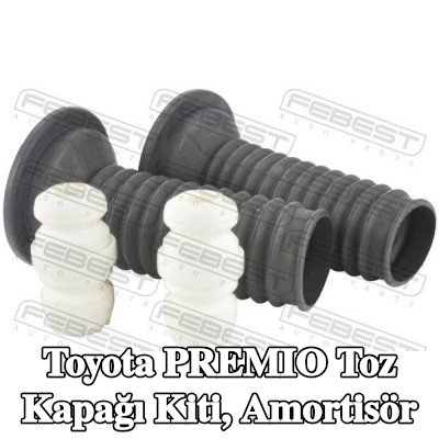 FEBEST Toz kapağı kiti, amortisör Ön Aks — Toyota Premio