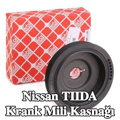 FEBI BILSTEIN Krank mili için krank mili kasnağı — Nissan Tiida