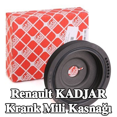 FEBI BILSTEIN Krank mili için krank mili kasnağı — Renault Kadjar