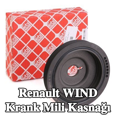 FEBI BILSTEIN Krank mili için krank mili kasnağı — Renault Wind