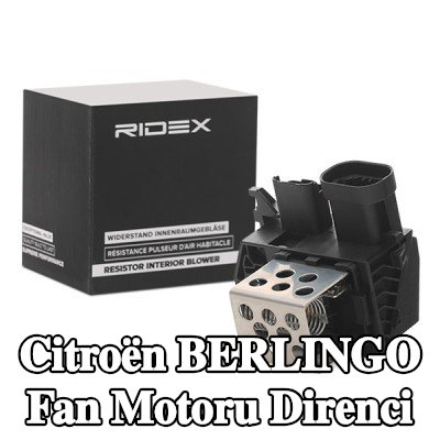 RIDEX Fan motoru direnci — Citroën Berlingo