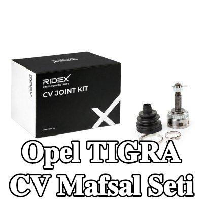 RIDEX CV mafsalı kiti Ön Aks, Tekerlek Tarafı, ABS sensör halkalı — 1995 Opel Tigra