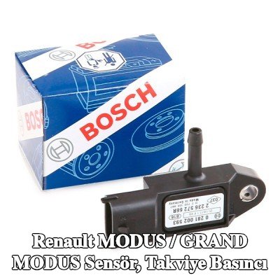 BOSCH Sensör, takviye basıncı — Renault Modus / Grand Modus