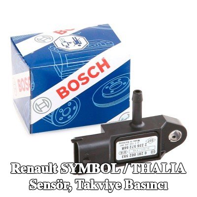 BOSCH Sensör, takviye basıncı — 2003 Renault Symbol / Thalia