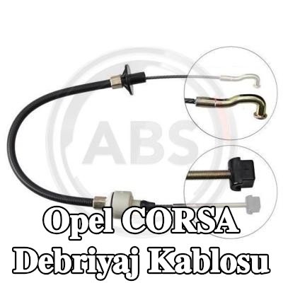A.B.S. Debriyaj kablosu — 1992 Opel Corsa