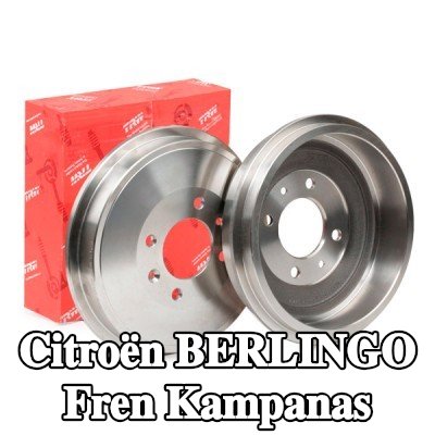 TRW Fren kampanas 228, 5mm, 253mm — Citroën Berlingo