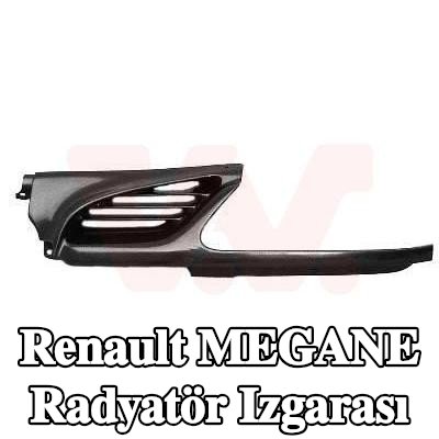 VAN WEZEL Radyatör ızgarası, sol — 1995 Renault Megane