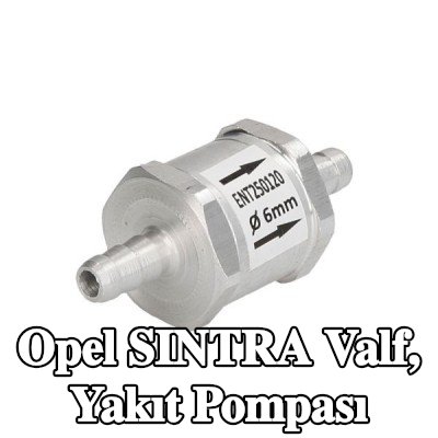 ENGITECH Valf, yakıt pompası — Opel Sintra
