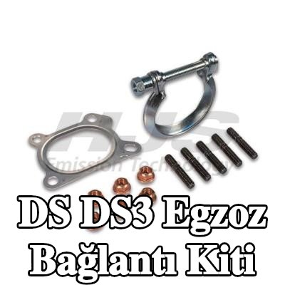 HJS Egzoz bağlantı kiti Katalitik Konvertör — 2017 DS Ds3