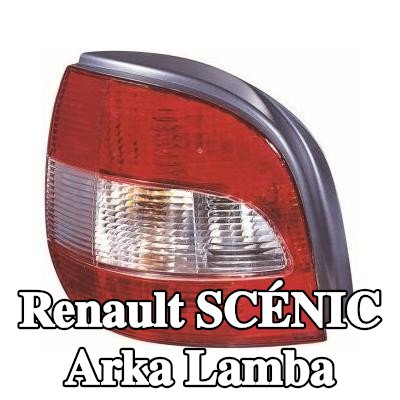 ABAKUS Arka lamba Sol, ampul içermez, ampul yuvası olmadan — 2002 Renault Scénic