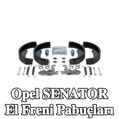 BOSCH Aksesuarlı el freni balataları — Opel Senator