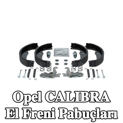 BOSCH Aksesuarlı el freni balataları — Opel Calibra