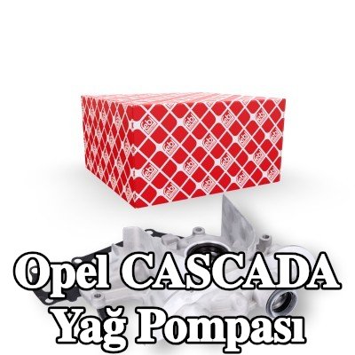 FEBI BILSTEIN Conta/sızdırmazlık elemanı dahil yağ pompası — 2015 Opel Cascada
